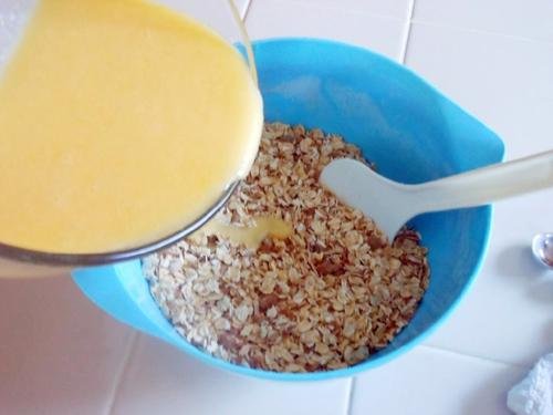 Ăn vặt với yến mạch nướng