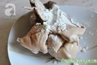 Bao tử trộn củ kiệu chua giòn ngon miệng
