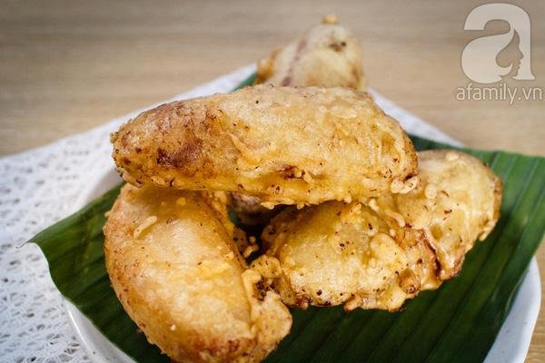 Cách làm chuối chiên phồng giòn xốp, ngon mê ly