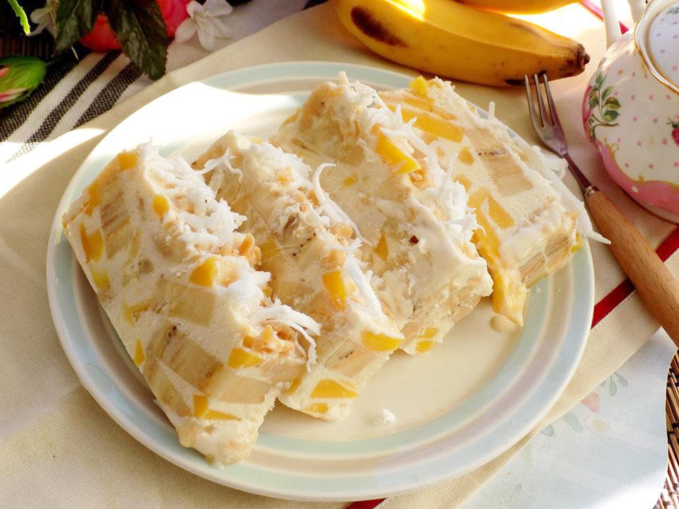 Cách làm kem chuối mít thơm tê đầu lưỡi