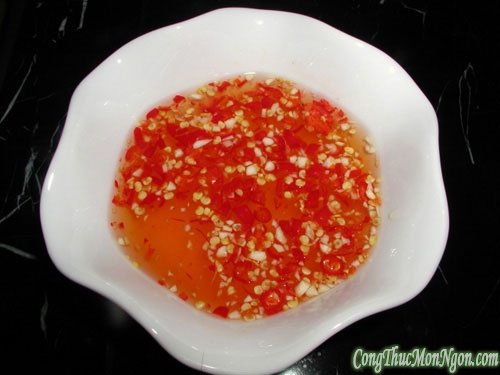 Cách pha các loại nước chấm ngon đúng điệu