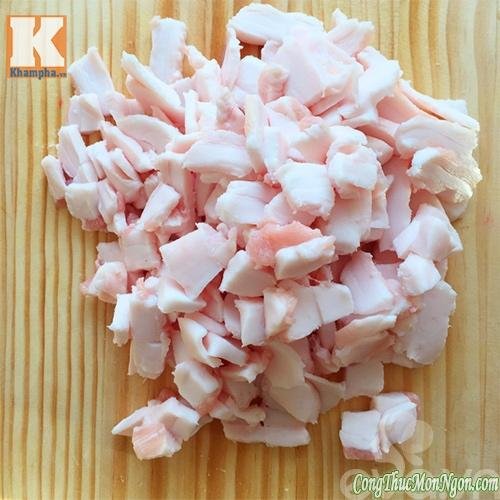Giản dị với tép khô rang tóp mỡ mà đưa cơm