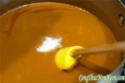 Hướng dẫn làm món Kem caramel muối