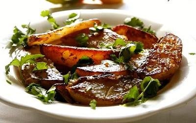 Khoai tây chiên chanh tỏi ngon lạ