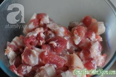 Thịt rim kiểu mới cho bữa tối ngon cơm