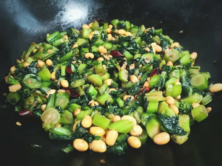 Rau cải xào hạt này vừa rẻ lại ngon bùi, bảo vệ gan, tốt cho mắt, nhuận tràng