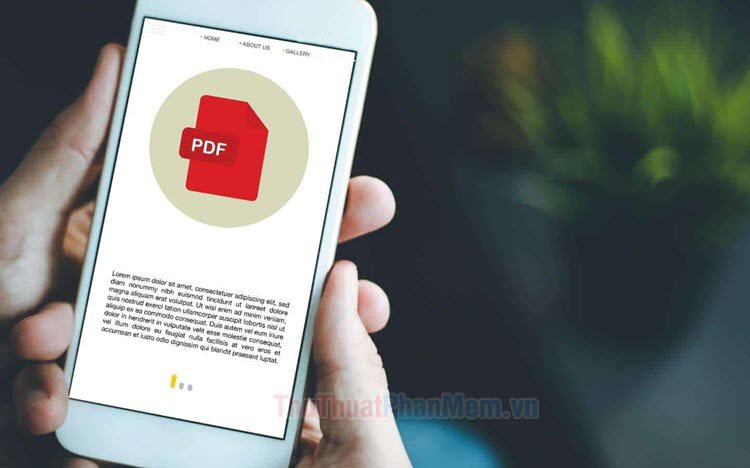Cách chỉnh sửa file PDF trên điện thoại