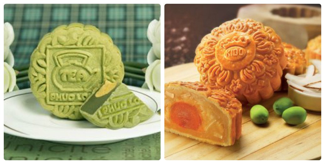 Cách làm bánh trung thu nhân đậu xanh, trà xanh ngon tuyệt