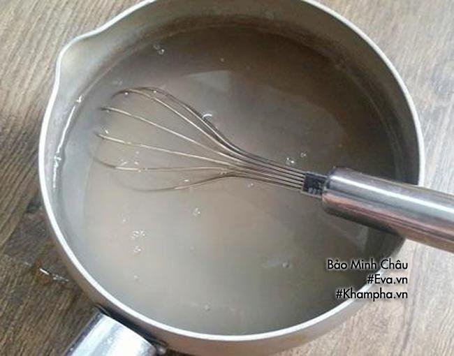 Cách làm bánh trung thu thạch rau câu vị thanh long đỏ nhân đậu xanh