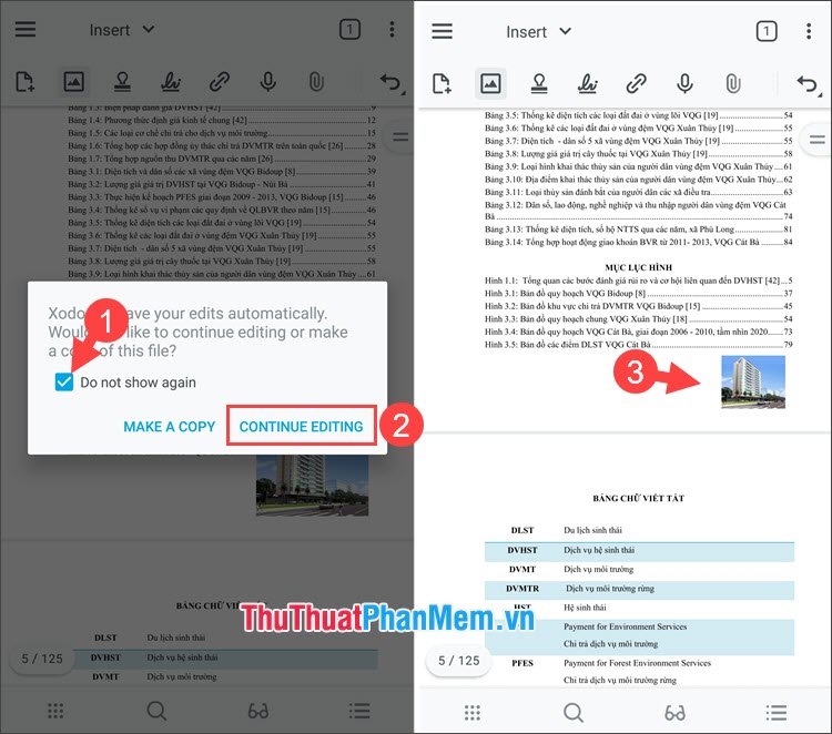 Chỉnh sửa và đặt hình ảnh tới vị trí ưa thích