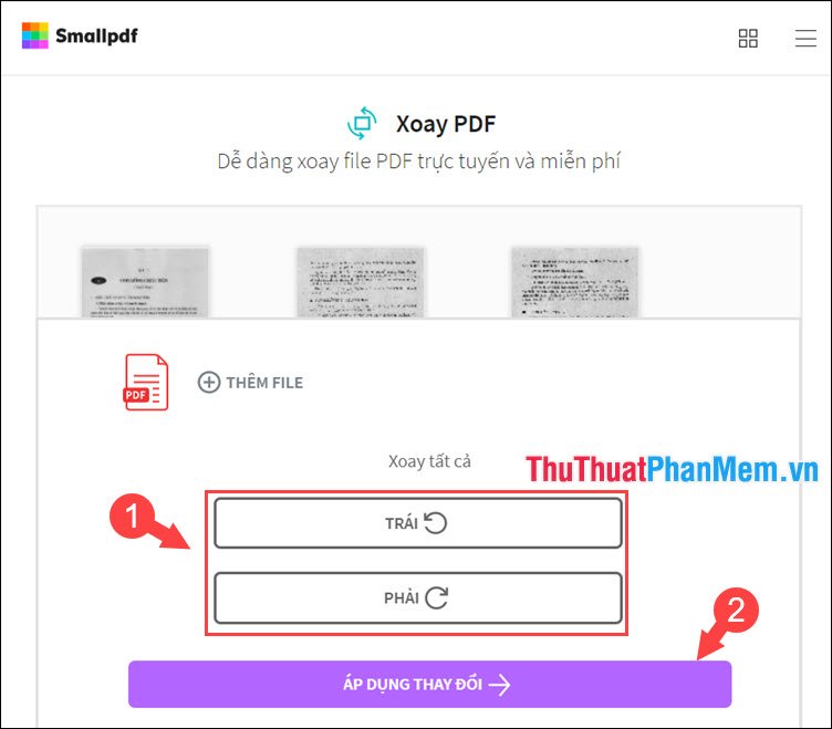 Chọn Áp dụng thay đổi