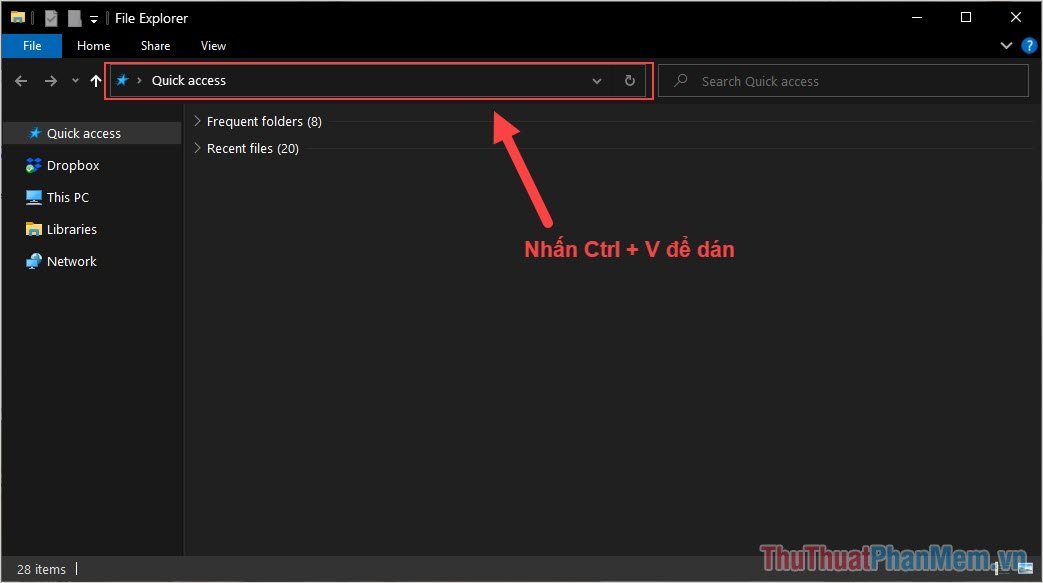 Mở This PC hoặc nhấn Windows + E để mở File Explorer