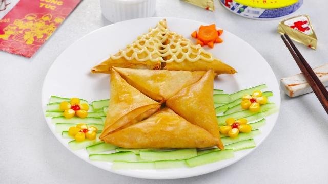 Chả giò rau củ phô mai
