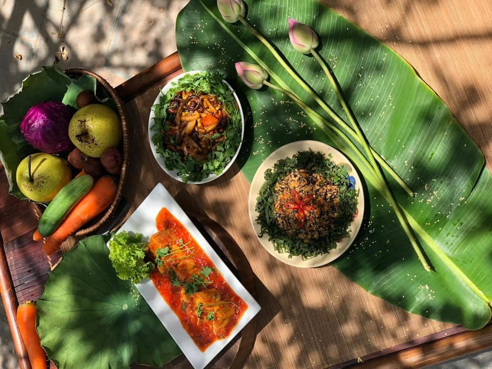 Đổi vị với cỗ chay