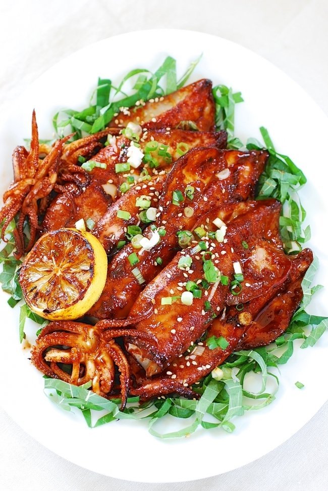 Gây mê chồng yêu với mực nướng chua cay ngon không tưởng
